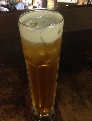 【お茶】誠品西門店Latteカフェの綠蓋茶